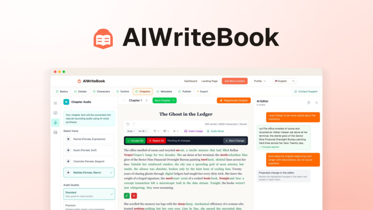 Cómo escribir un libro con IA para Amazon KDP con AIWriteBook